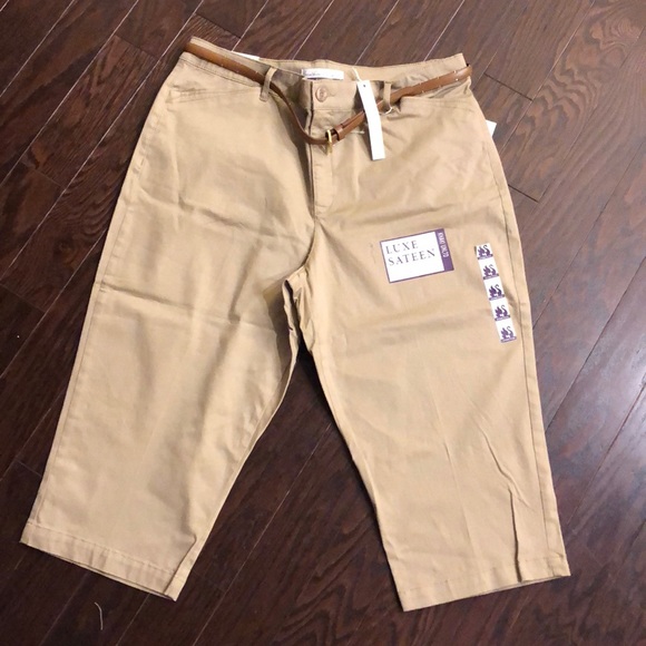 gloria vanderbilt cropped pants